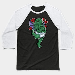 Cthulhu Cupid Baseball T-Shirt